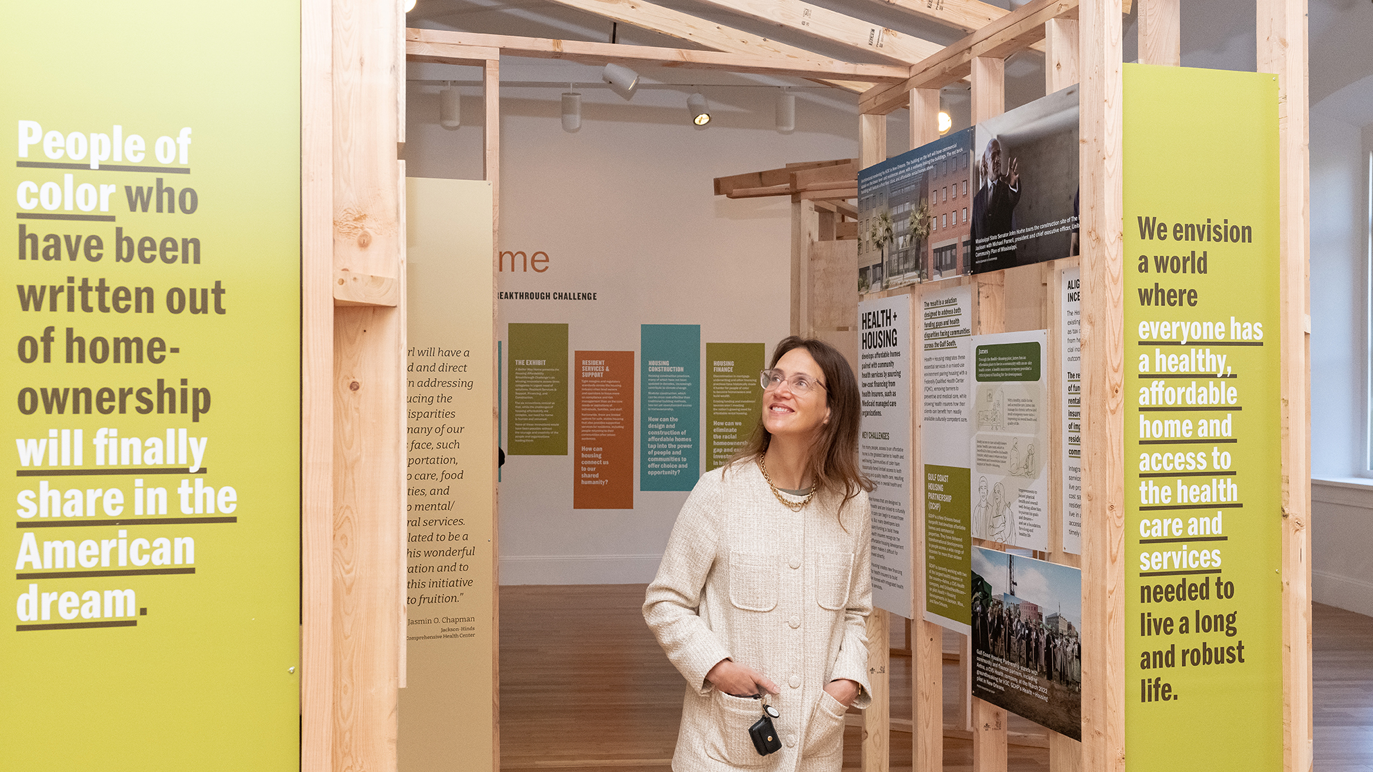 Enterprise Community Exhibit Opening